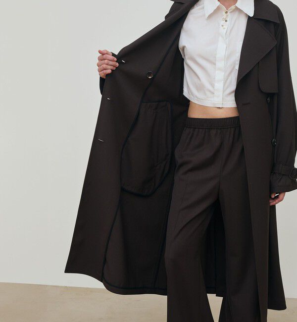 DES PRES「ハイツイストギャバジン トレンチコート」|トレンチコート|