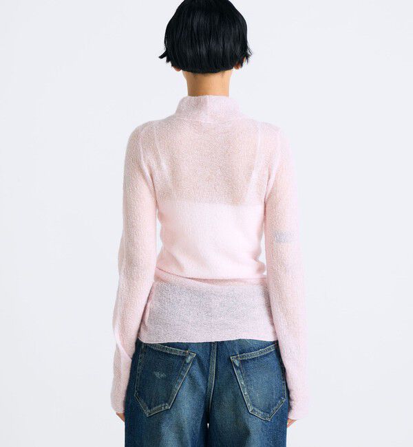Edition「モヘアシアー ハイネックネックニット」|ニット・セーター|