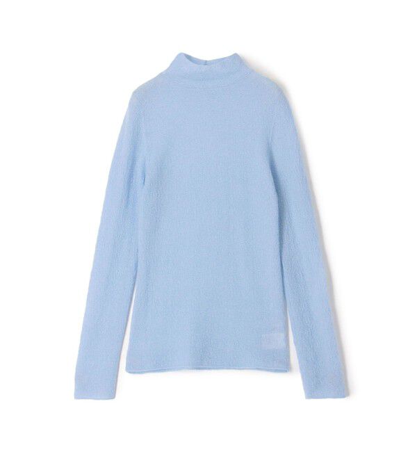 Edition「モヘアシアー ハイネックネックニット」|ニット・セーター|61 ライトブルー