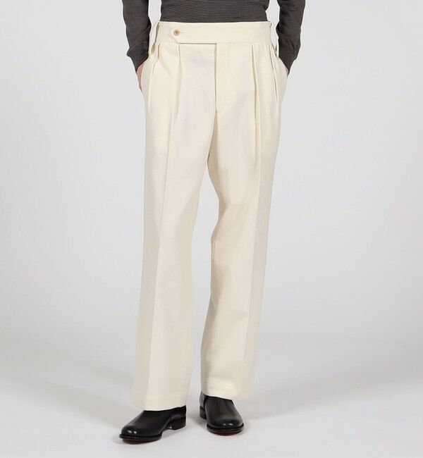 TOMORROWLAND BUYING WEAR「Tangent Henry TAN2&deg; 40&rsquo;s British Gurkha Trousers  コットンツイル ワイドパンツ 」|スラックス|