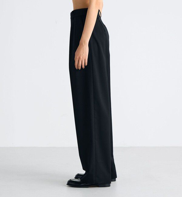 Edition「Super160's ウールツイル 2タックワイドスラックス」|スラックス|