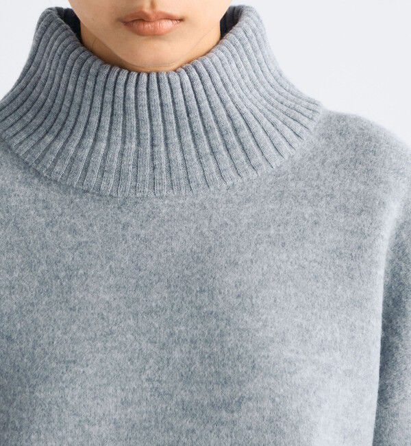 Edition「フェルテッドウール タートルネックニット」|ニット・セーター|