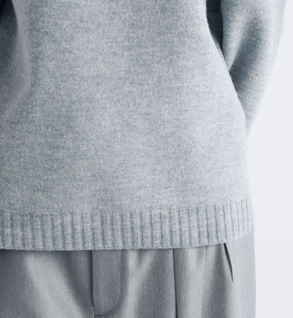 Edition「フェルテッドウール タートルネックニット」|ニット・セーター|