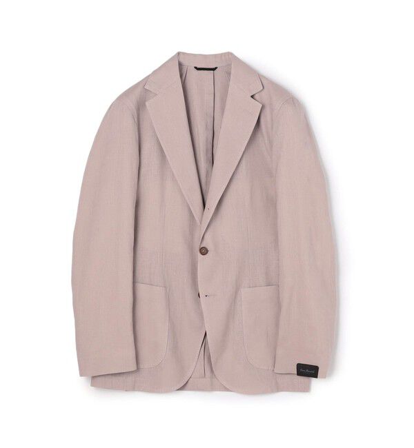 TOMORROWLAND BUYING WEAR「ERRICO FORMICOLA リネン シングルブレステッド3Bジャケット」|テーラードジャケット|33 ピンク