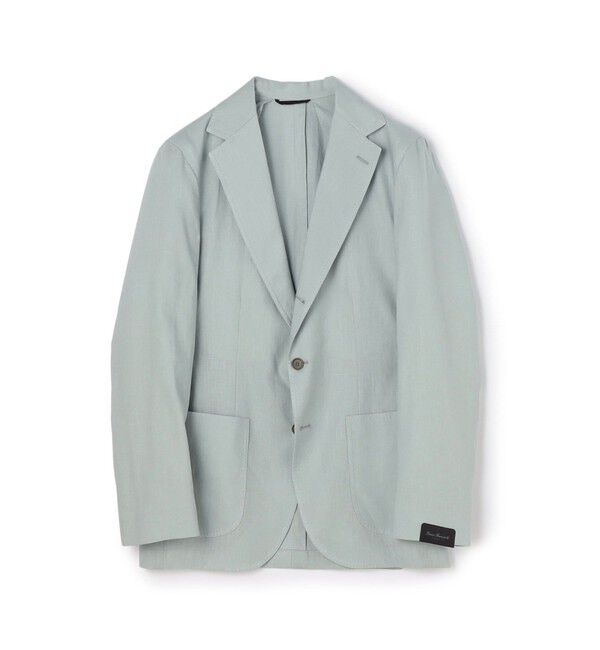 TOMORROWLAND BUYING WEAR「ERRICO FORMICOLA リネン シングルブレステッド3Bジャケット」|テーラードジャケット|63 ライトブルー