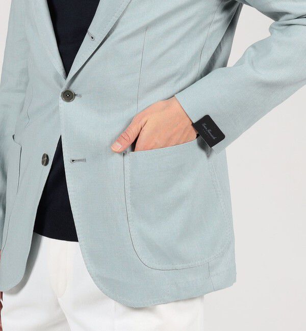 TOMORROWLAND BUYING WEAR「ERRICO FORMICOLA リネン シングルブレステッド3Bジャケット」|テーラードジャケット|