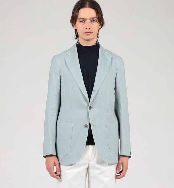 TOMORROWLAND BUYING WEAR「ERRICO FORMICOLA リネン シングルブレステッド3Bジャケット」|テーラードジャケット|