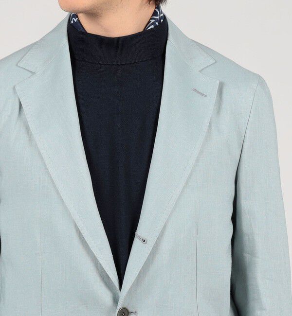 TOMORROWLAND BUYING WEAR「ERRICO FORMICOLA リネン シングルブレステッド3Bジャケット」|テーラードジャケット|