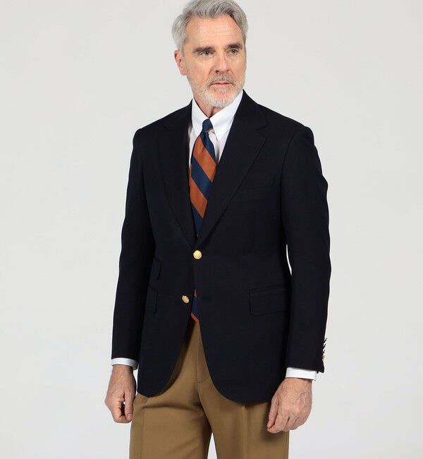 TOMORROWLAND MENS「シルクウールモヘヤ シングルブレステッド2Bジャケット NOVARA」|テーラードジャケット|