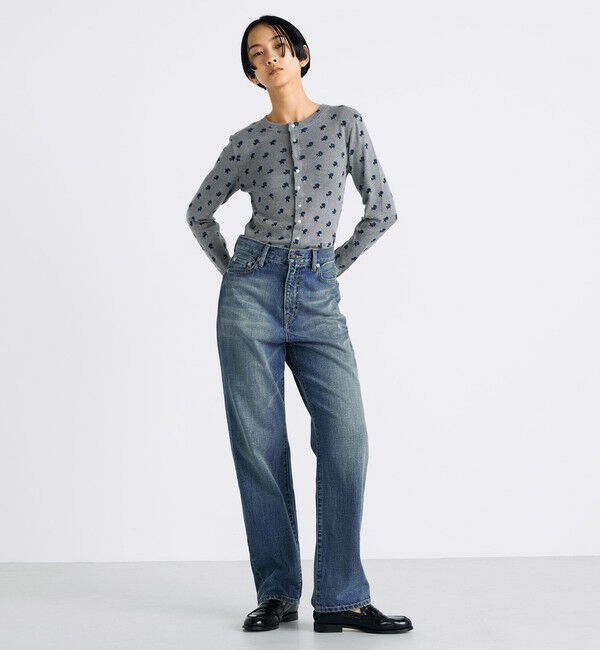 Edition「コットンモダールフライス プリント カーディガン」|Tシャツ・カットソー|