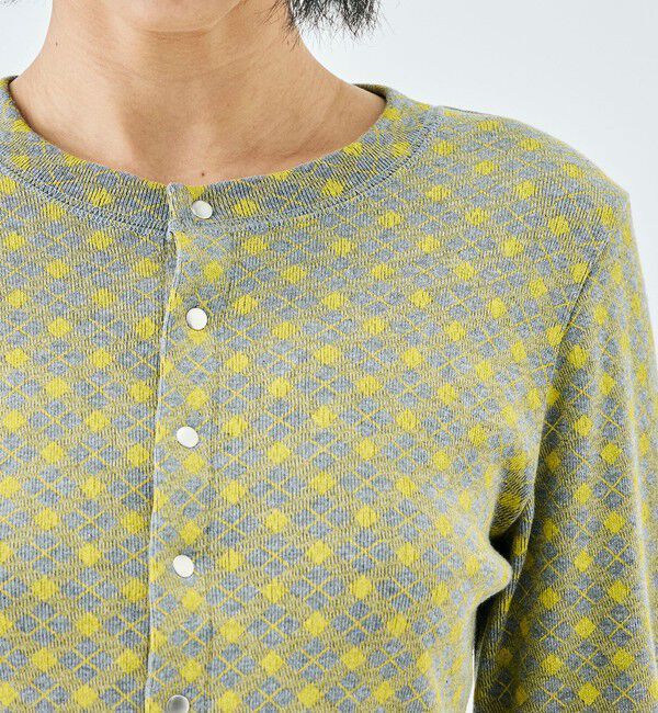 Edition「コットンモダールフライス プリント カーディガン」|Tシャツ・カットソー|