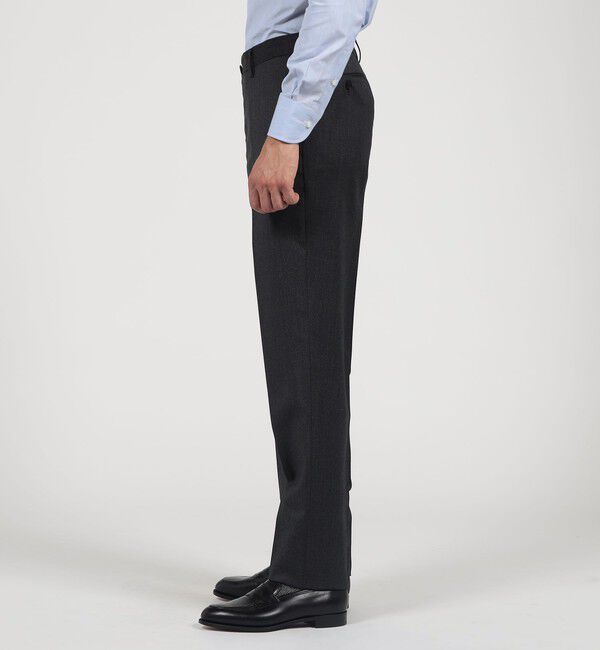 TOMORROWLAND MENS「21マイクロン ウールツイル ノープリーツスラックス V.B.CANONICO」|スラックス|