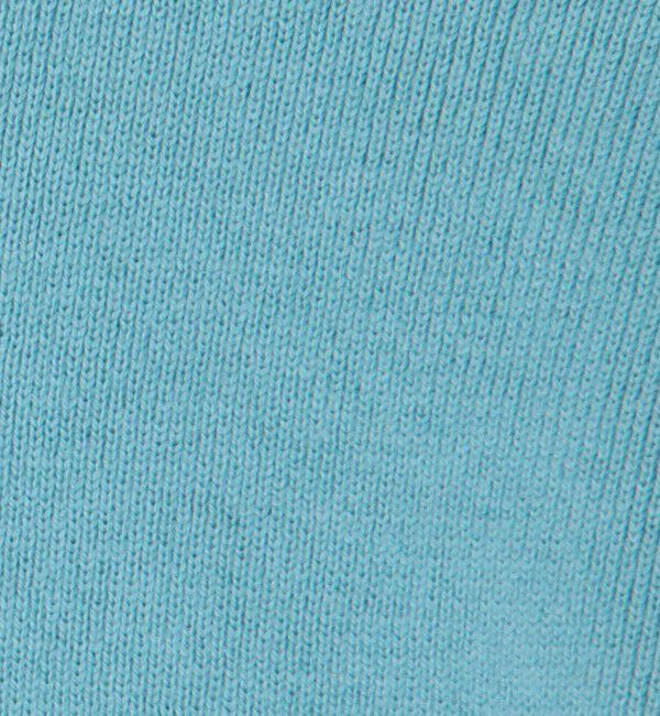 CABaN「コットンカシミヤ バイカラークルーネックカーディガン」|カーディガン|