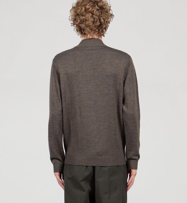 TOMORROWLAND MENS「TOMORROWLAND tricot メリノベーシック モックネックプルオーバー」|ニット・セーター|