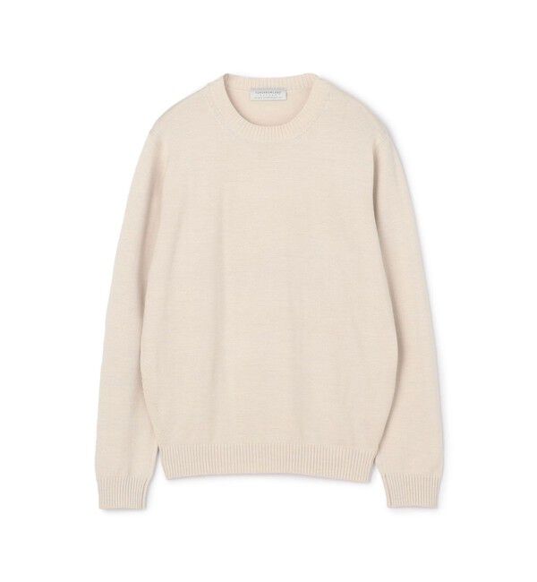 TOMORROWLAND MENS「TOMORROWLAND tricot メリノベーシック クルーネックプルオーバー」|ニット・セーター|13 オフホワイト