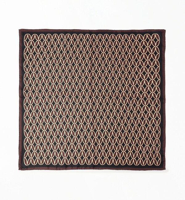 TOMORROWLAND GOODS「TOMORROWLAND ジオメトリック柄 シルクスカーフ」|バンダナ・スカーフ|