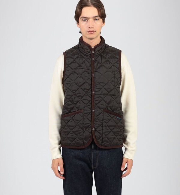 TOMORROWLAND BUYING WEAR「LAVENHAM Mickfield Mens 22 Rc ポリエステル キルティングベスト 」|ベスト・ジレ|