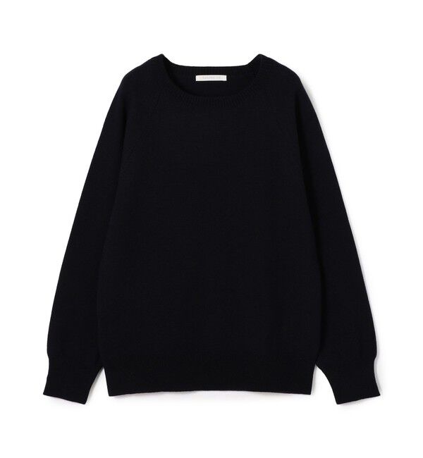 GALERIE VIE「スエットニット クルーネックプルオーバー」|ニット・セーター|69 ネイビー