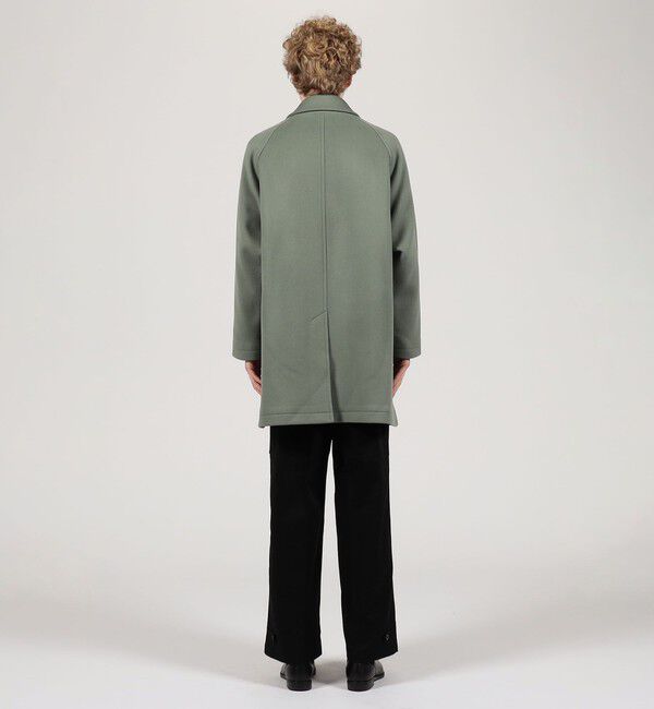 TOMORROWLAND MENS「SUPER120&rsquo;Sウール ショートベロア バルカラーコート」|ステンカラーコート|