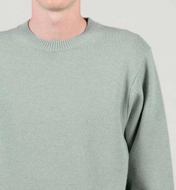 TOMORROWLAND MENS「TOMORROWLAND tricot スーパーファインラムウール クルーネックプルオーバー」|ニット・セーター|