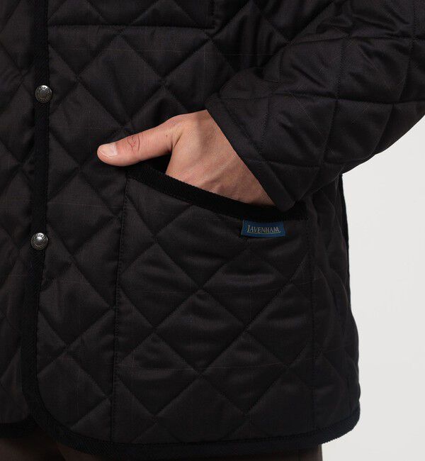 TOMORROWLAND MENS「【別注】LAVENHAM DENHAM ウールキルティングブルゾン V.B.CANONICO」|ブルゾン・スタジャン|