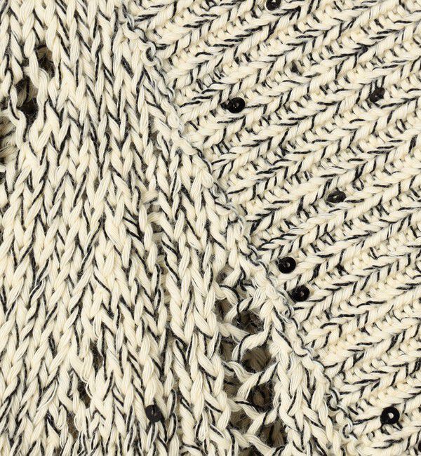 DES PRES「コットンスパンコールムリネ Vネックカーディガン」|カーディガン|