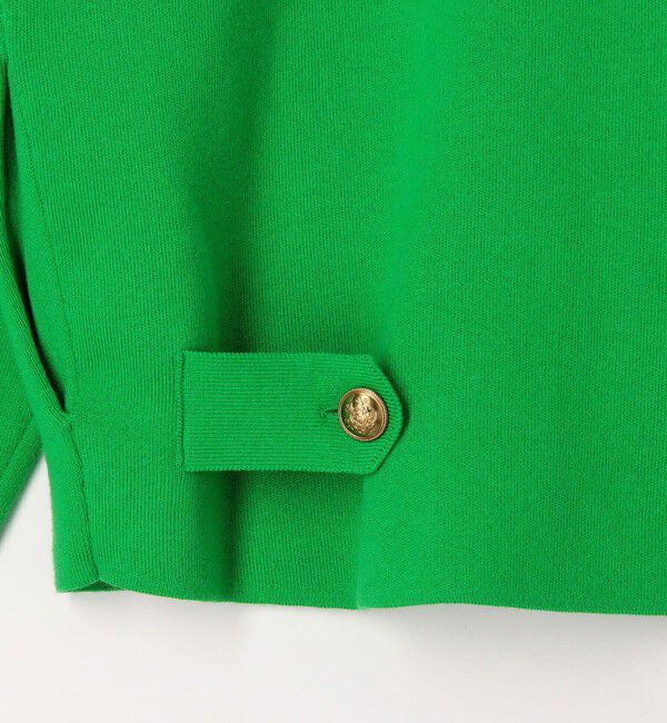 CABaN「コットンカシミヤ ハイVネックカーディガン」|ニット・セーター|