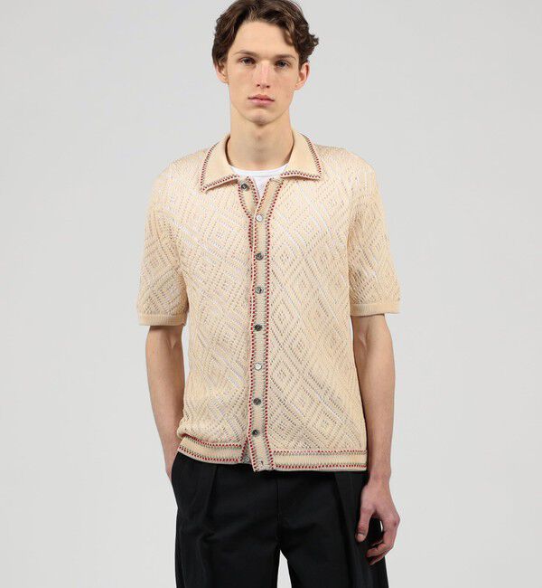 TOMORROWLAND BUYING WEAR「【別注】Raffa Molina コットン ニットシャツ」|ニット・セーター|