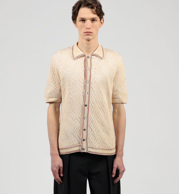 TOMORROWLAND BUYING WEAR「【別注】Raffa Molina コットン ニットシャツ」|ニット・セーター|