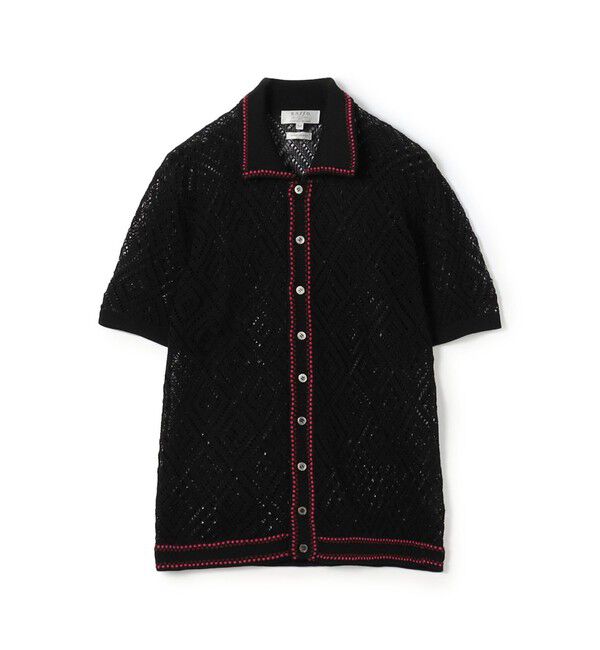 TOMORROWLAND BUYING WEAR「【別注】Raffa Molina コットン ニットシャツ」|ニット・セーター|18 ブラック系