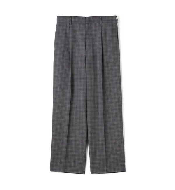 Edition「Super120's ウォッシャブルウール スラックス」|スラックス|16 グレー系