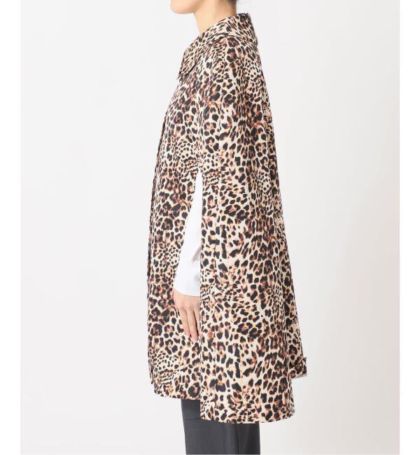  「LEOPARD CAPE SPRING コート」|ポンチョ・ケープ|