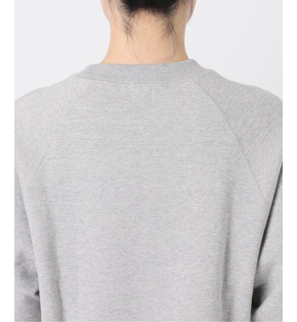 IENA「《追加2》コットン 裏毛クロップドプルオーバー」|スウェット・ジャージ|