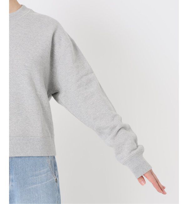 IENA「《追加2》コットン 裏毛クロップドプルオーバー」|スウェット・ジャージ|