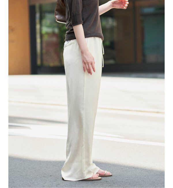 IENA「サテンリラックスパンツ」|その他|