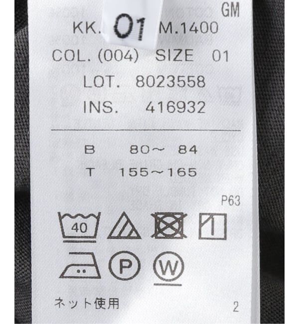 IENA「《追加》ATON/エイトン FRESCA SINGLE JERSEY ノースリーブ」|Tシャツ・カットソー|