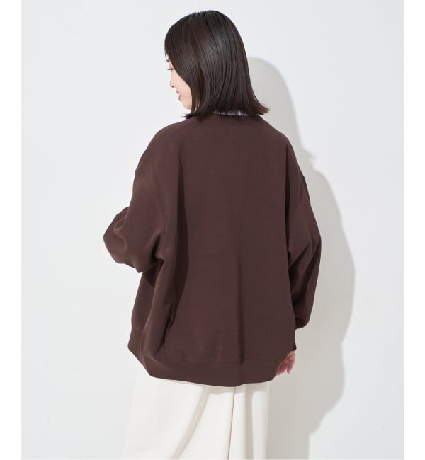 SLOBE IENA「《WEB限定/追加3》ダブルフェイスジャージースナップカーディガン」|カーディガン|