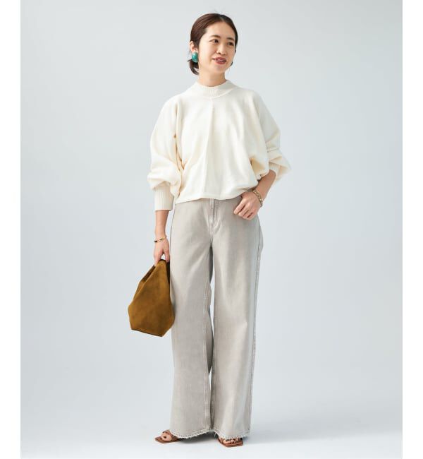 VERMEIL par iena「FRENZLAUER フランツロアー Panier Baguette SUEDE 別注」|ハンドバッグ|