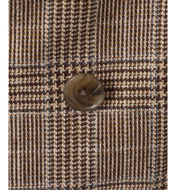 IENA「COUTURE D'ADAM/クチュールドアダム Double JK Prince of Wales 26SS-004」|テーラードジャケット|