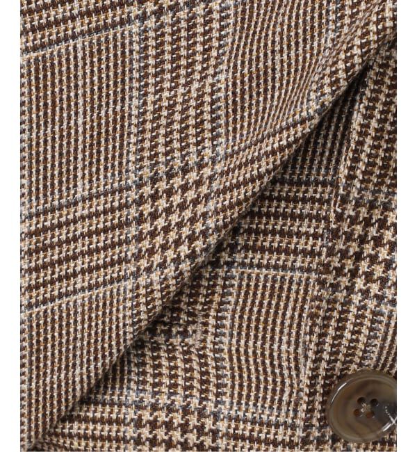 IENA「COUTURE D'ADAM/クチュールドアダム Double JK Prince of Wales 26SS-004」|テーラードジャケット|