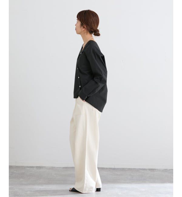 IENA「デニムベイカーパンツ」|デニム|