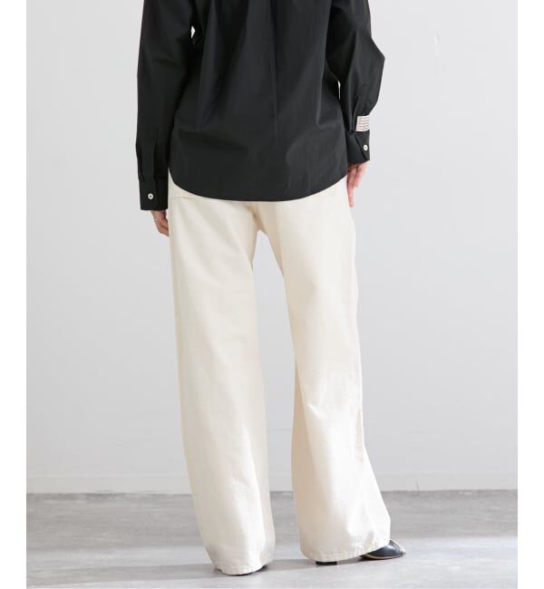 IENA「デニムベイカーパンツ」|デニム|