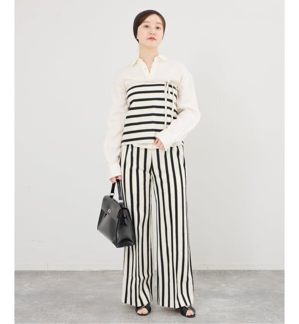 IENA「リネンワイドショートシャツ」|シャツ・ブラウス|