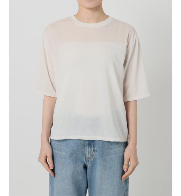 IENA「シアーベロアTシャツ」|Tシャツ・カットソー|