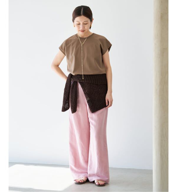 IENA「《新色あり/追加8》ラウンドテールプルオーバー」|Tシャツ・カットソー|