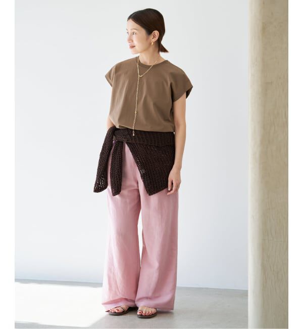 IENA「《新色あり/追加8》ラウンドテールプルオーバー」|Tシャツ・カットソー|