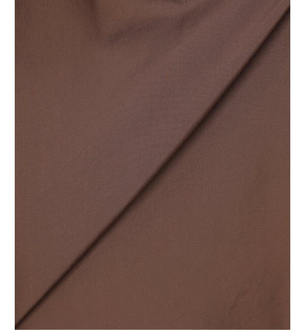 IENA「《洗濯機洗い可》UVカット/接触冷感 ツイルコクーンスラックス」|スラックス|