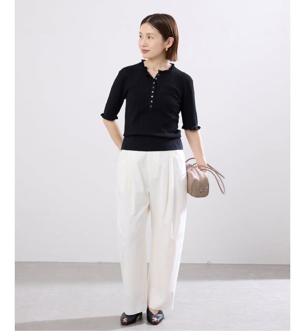 IENA「《追加4予約》＆MyuQ/アンドミューク KAKU バッグ MCB096」|ショルダー・メッセンジャー|