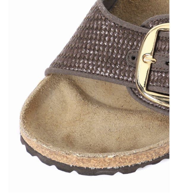 IENA「《予約》BIRKENSTOCK/ビルケンシュトック MADRID BIG BUCKLE RAFFIA サンダル 1031419」|サンダル|