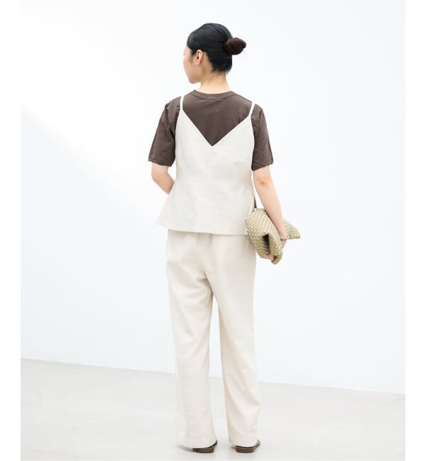 IENA「《予約》ATON/エイトン FRESCA SINGLE JERSEY SS EX Tシャツ」|Tシャツ・カットソー|